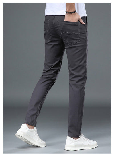 Pantalones de Vestir Elásticos Slim Fit con Cintura Ajustable - Image 21
