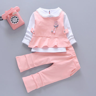 Conjunto de Dos Piezas Osito con Capucha en Terciopelo Dorado - Image 18