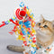 Pelota Interactiva para Gatos con Cascabeles Largos