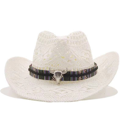 Sombrero Vaquero de Paja para Playa - Protección Solar para Mujeres - Image 18