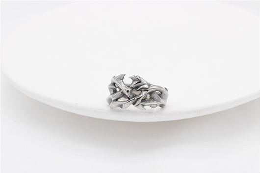 Anillo de Acero Titanio para Hombre con Diseño Dragón Totem - Image 10