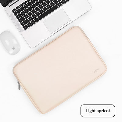 Funda Protectora de Cuero para Laptop con Bolsa Interior - Image 7