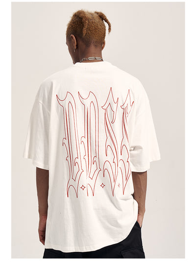 Camiseta Estampada Doble Cara West Coast - Manga Corta Suelta - Image 18