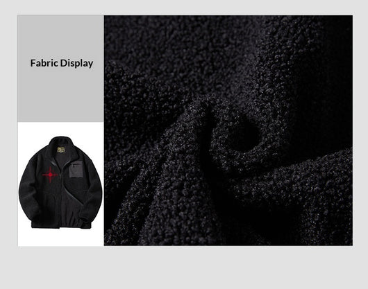 Cardigan Polar Fleece para Hombre - Abrigo Térmico Outdoor - Image 25