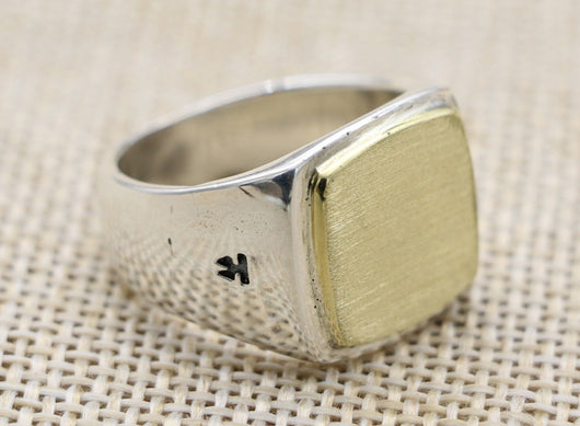 Anillo Elegante Chapado en Oro con Plata de Ley - Image 9