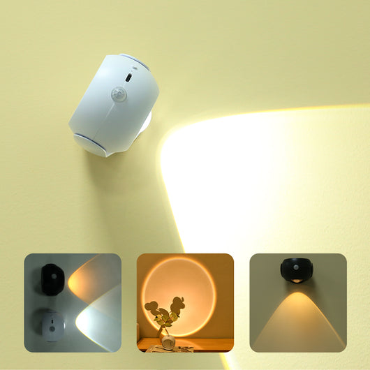 Luz LED Inteligente con Sensor de Movimiento y Ángulo Ajustable