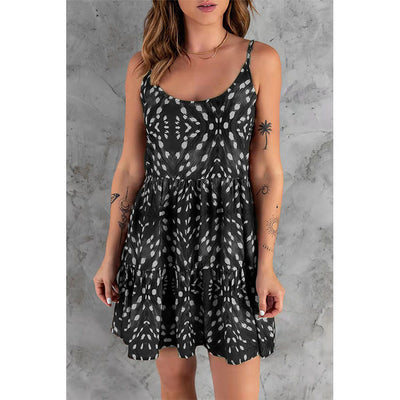Vestido Bohemio Estampado de Tiras para el Día a Día - Image 18