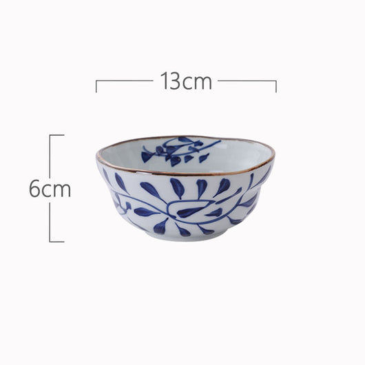 Tazón para Ramen y Postres con Diseño Artesanal de Colores Vibrantes - Image 18
