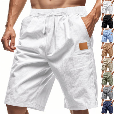 Camisa de Lino Transpirable para Hombre Talla Grande - Perfecta para Playa y Deportes - Image 18