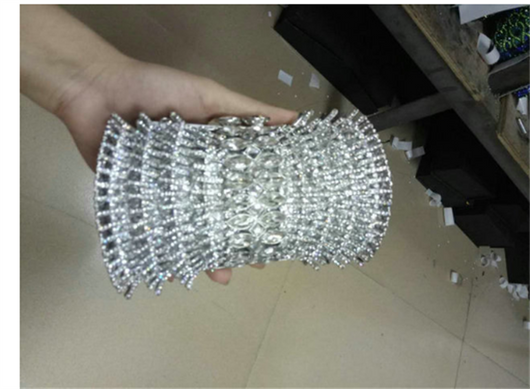 Cartera Clutch Vacía con Diamantes - Estuche Rígido de Lujo - Image 12