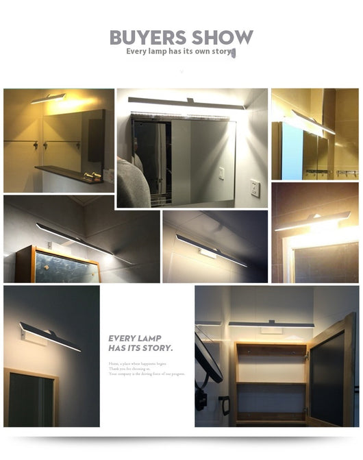 Espejo de Baño Iluminado LED con Luz para Maquillaje - Image 7