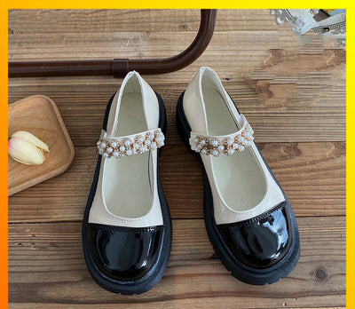 Zapatos Escolares de Cuero para Mujer - Estilo JK Japonés con Suela Gruesa - Image 15