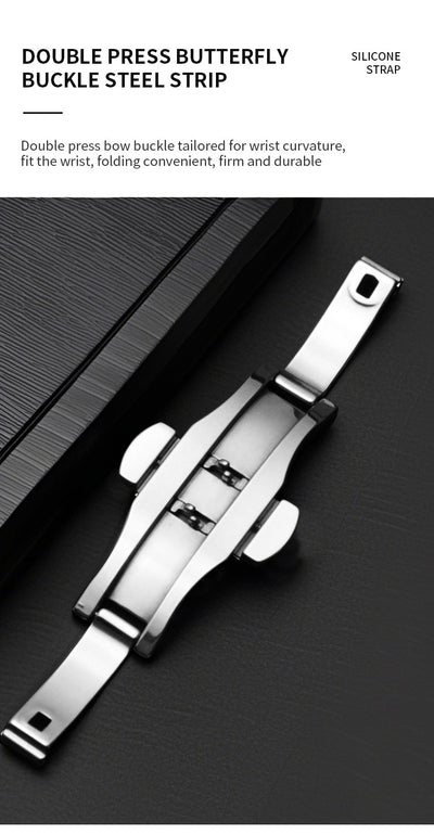 Reloj Casual Ejecutivo con Cadena de Acero - Image 18