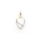 Antique Sterling Silver Gold-plated Ring Pendant
