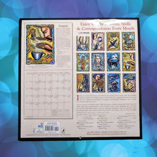 Calendario Mural Bruja de Papel Couché - Decoración del Hogar - Image 14
