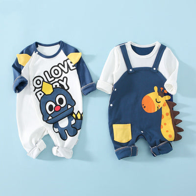 Pack de 2 Monos de Algodón para Recién Nacido - Image 7