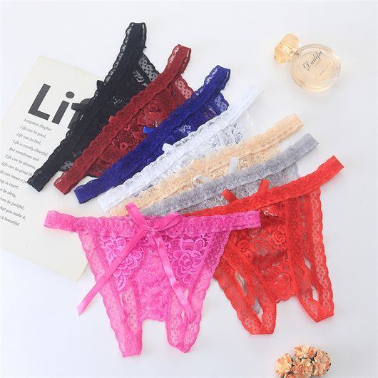 Tanga Cómoda sin Costuras con Encaje Removible - Image 12