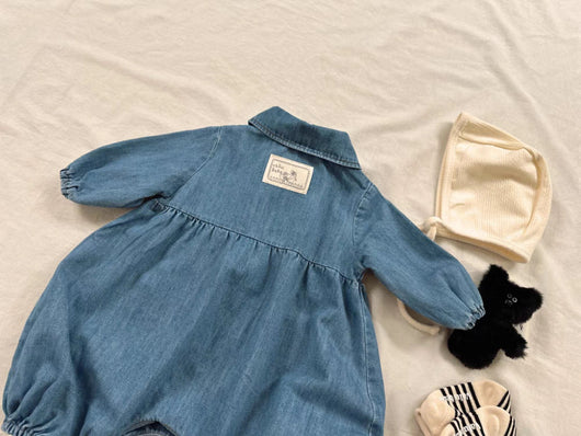 Jumpsuit Infantil con Solapa - Diseño Clásico para Niños y Niñas - Image 10