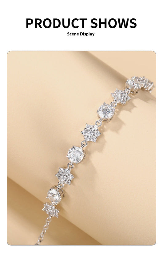 Pulsera de Plata 925 Estilo Minimalista Lujo Ligero para Mujer - Image 12