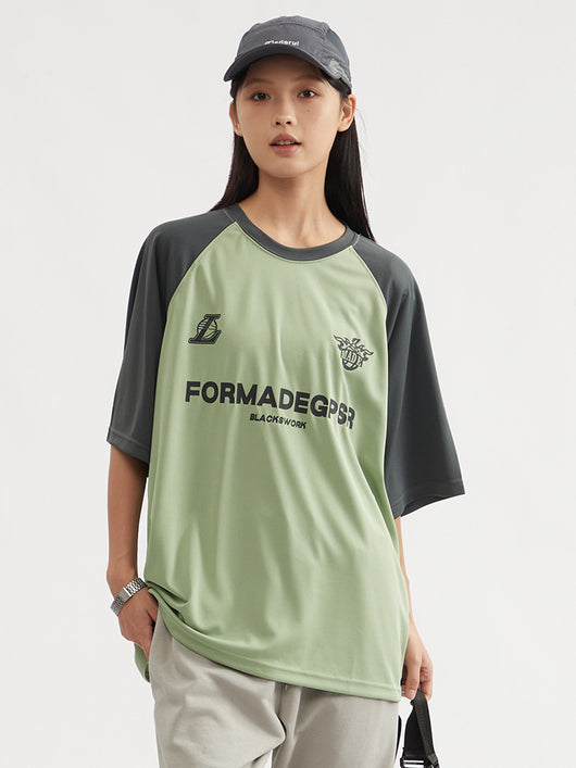 Camiseta Estampado Patchwork Retro Manga Corta - Image 11