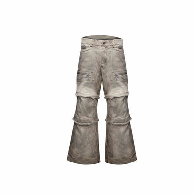 Ropa de Trabajo Vintage Desgastada con Teñido Natural - Image 9