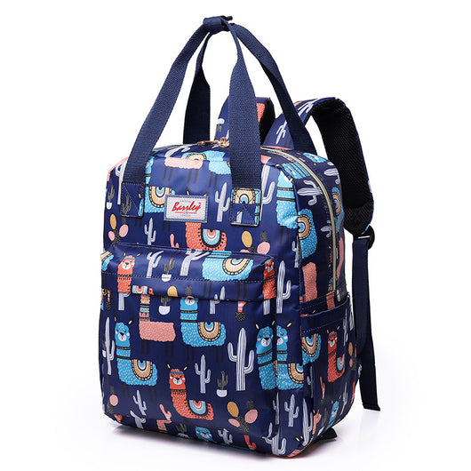 Mochila Trolley Plegable Impresa 2 en 1 con Asa Desprendible - Image 3