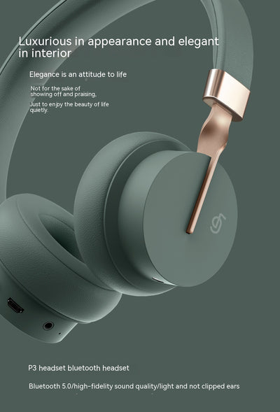 Auricular Bluetooth de Diadema Minimalista - Image 9
