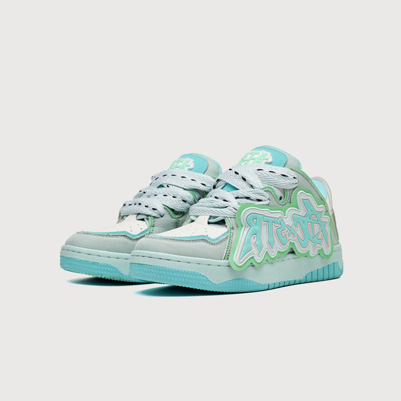 Zapatos Deportivos Mujer con Suela Gruesa y Letras - Estilo Versátil