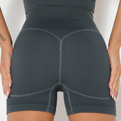 Conjunto Deportivo 4 Piezas: Sujetador, Chaleco, Shorts y Leggins para Yoga y Running - Image 12