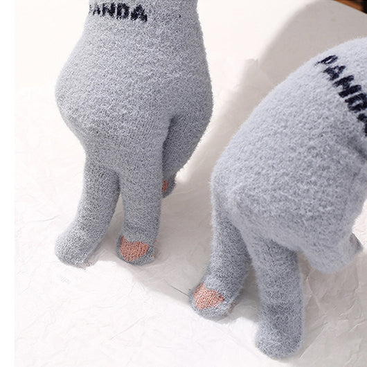 Guantes de Invierno para Mujer con Pantalla Táctil - Lana Sintética Gruesa y Calidez - Image 5
