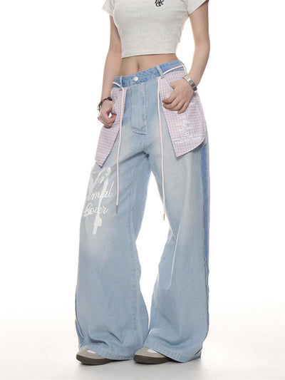 Jeans Vintage Desgastado Estilo Americano para Mujer - Image 7