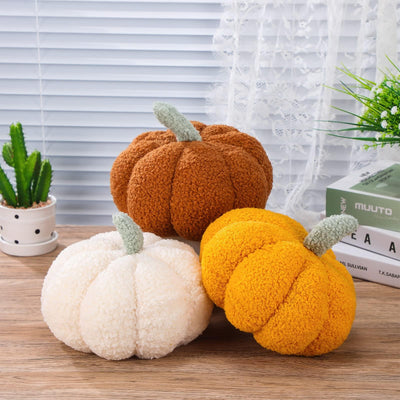 Almohada Decorativa Calabaza 3D - Cojín Otoñal para Acción de Gracias y Navidad - Image 7
