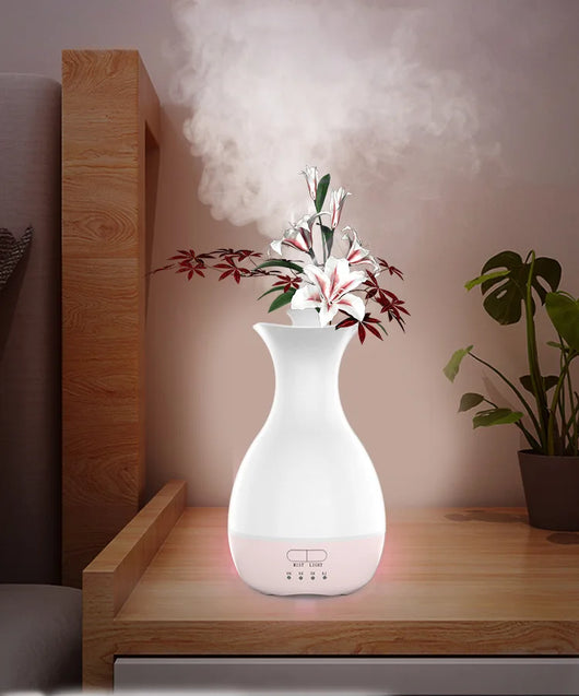 Difusor Ultrasónico con Aromaterapia y Luz LED Multicolor 200ML - Image 18