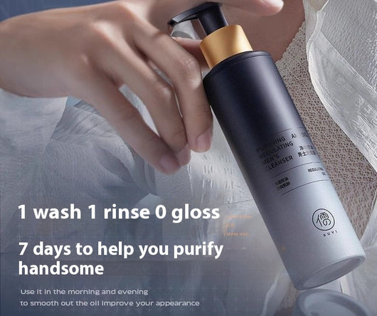 Limpiador Facial Antibacterial Regulador de Grasa y Eliminador de Puntos Negros para Hombres - Image 13