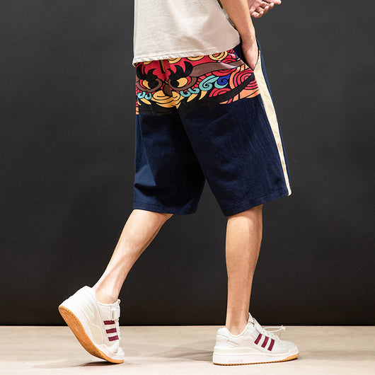 Pantalones Deportivos Rectos Estilo Asiático Cintura Media - Image 5