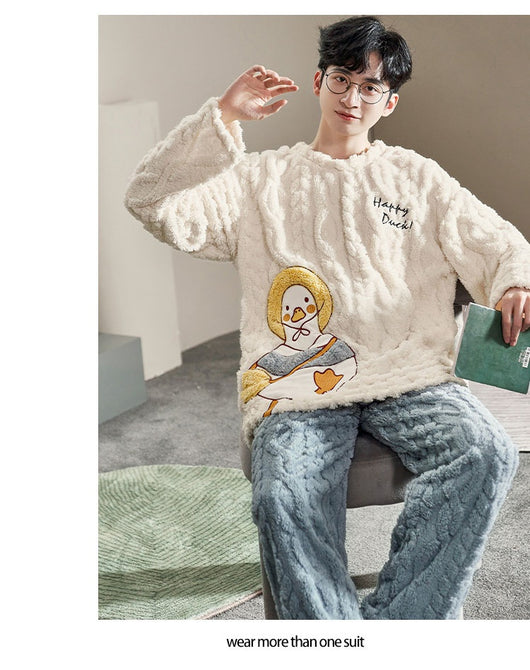 Pijama Térmico de Franela para Hombre - Conjunto Invierno Cálido y Confortable - Image 17