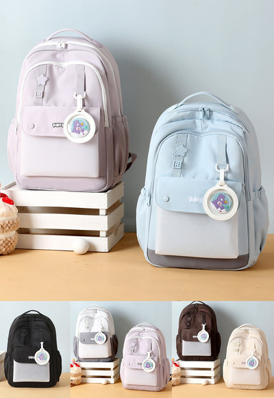 Mochila Casual Ligera para Estudiantes de Preparatoria y Universidad - Image 20