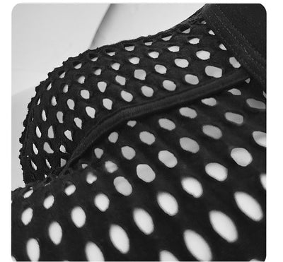 Bóxer Deportivo de Malla Transpirable para Hombre Talla Grande - Image 13
