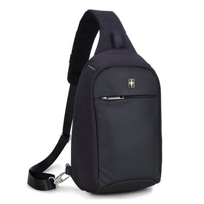 Bolsa Cruzada Casual para Hombre con Carga USB - Image 5