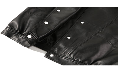 Traje Biker Oversize con Mangas Linterna y Solapa - Image 12