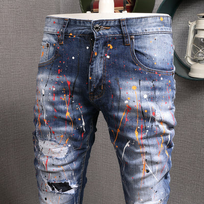 Jeans de Tela Elástica con Tecnología de Ajuste de Color - Image 5