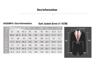 Traje Casual de Dos Piezas a Rayas para Hombre - Image 10