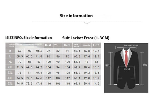 Traje Casual de Dos Piezas a Rayas para Hombre - Image 10