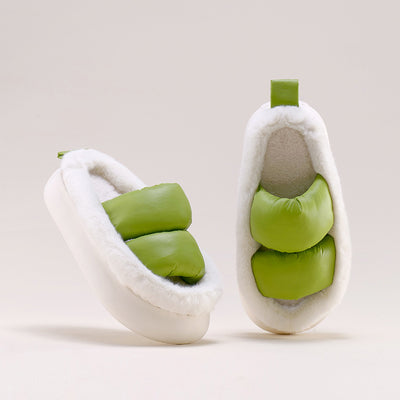 Pantuflas de Invierno con Suela Gruesa y Algodón Térmico - Image 6