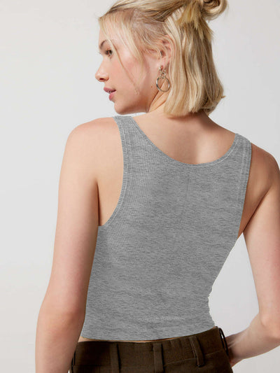 Top Ajustado Tipo Sling Básico Slim Fit para Mujer - Image 43