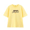 Camiseta de Verano Estilo Europeo y Americano con Estampado de Letras