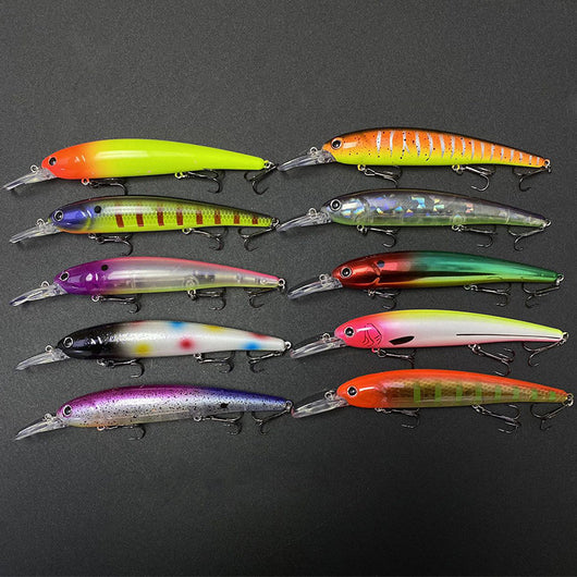 Señuelo Flotante de Lengüeta Profunda para Pesca en Agua Salada - Image 16