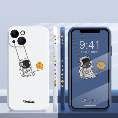 Funda Astronauta Cartoon para Teléfono - Diseño Creativo - Image 12