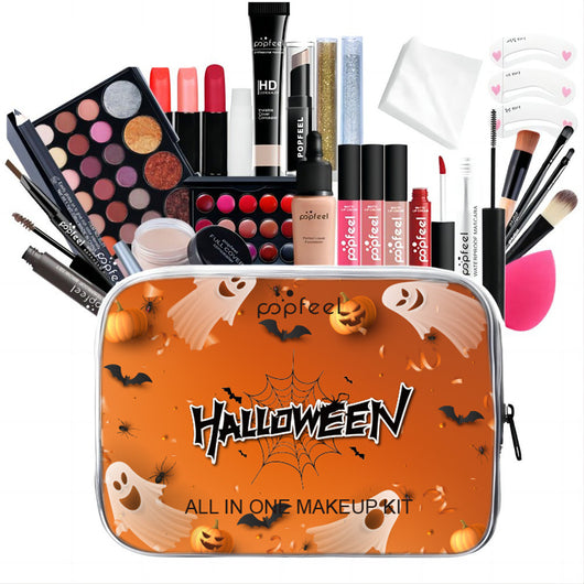 Paleta de Maquillaje Halloween: Sombras y Brillo Labial - Image 3