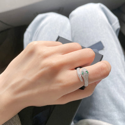 Anillo de Dedo Índice Diseño Temperamento Alta Elegancia - Image 12